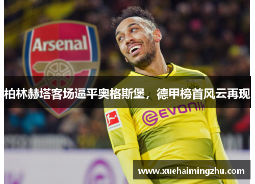 柏林赫塔客场逼平奥格斯堡，德甲榜首风云再现